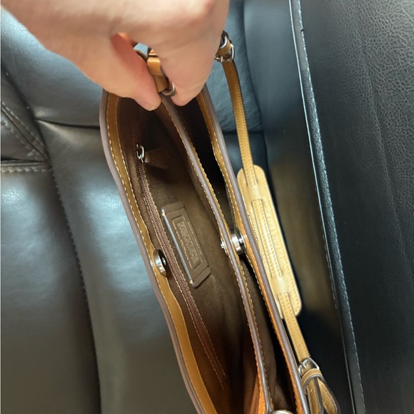 Coach Empire Carryall Honey Brown